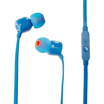 Auriculares Intrauditivos JBL Tune 110/ con Micrófono/ Jack 3.5/ Azules Auriculares Intrauditivos JBL Tune 110/ con Micrófono/ Jack 3.5/ Azules