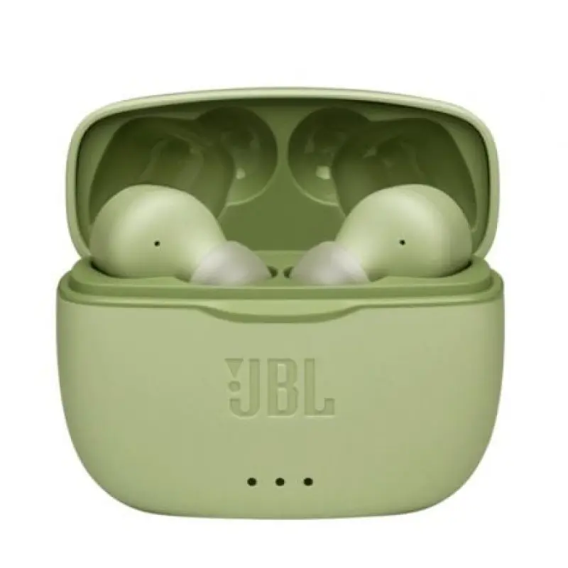 Auriculares Bluetooth JBL Tune 215 TWS con estuche de carga/ Autonomía 5h/ Verdes Auriculares Bluetooth JBL Tune 215 TWS con estuche de carga/ Autonomía 5h/ Verdes
