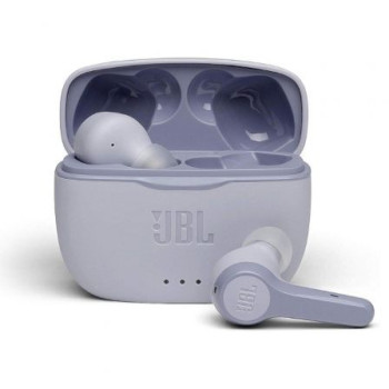Auriculares Bluetooth JBL Tune 215 TWS con estuche de carga/ Autonomía 5h/ Purpura Auriculares Bluetooth JBL Tune 215 TWS con estuche de carga/ Autonomía 5h/ Purpura