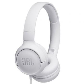 Auriculares JBL Tune 500/ con Micrófono/ Jack 3.5/ Blancos Auriculares JBL Tune 500/ con Micrófono/ Jack 3.5/ Blancos