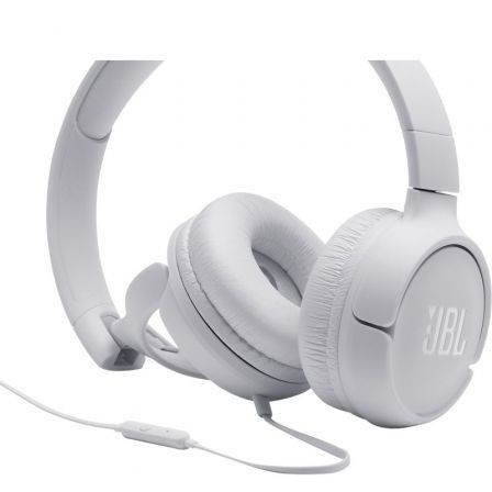 Auriculares JBL Tune 500/ con Micrófono/ Jack 3.5/ Blancos Auriculares JBL Tune 500/ con Micrófono/ Jack 3.5/ Blancos