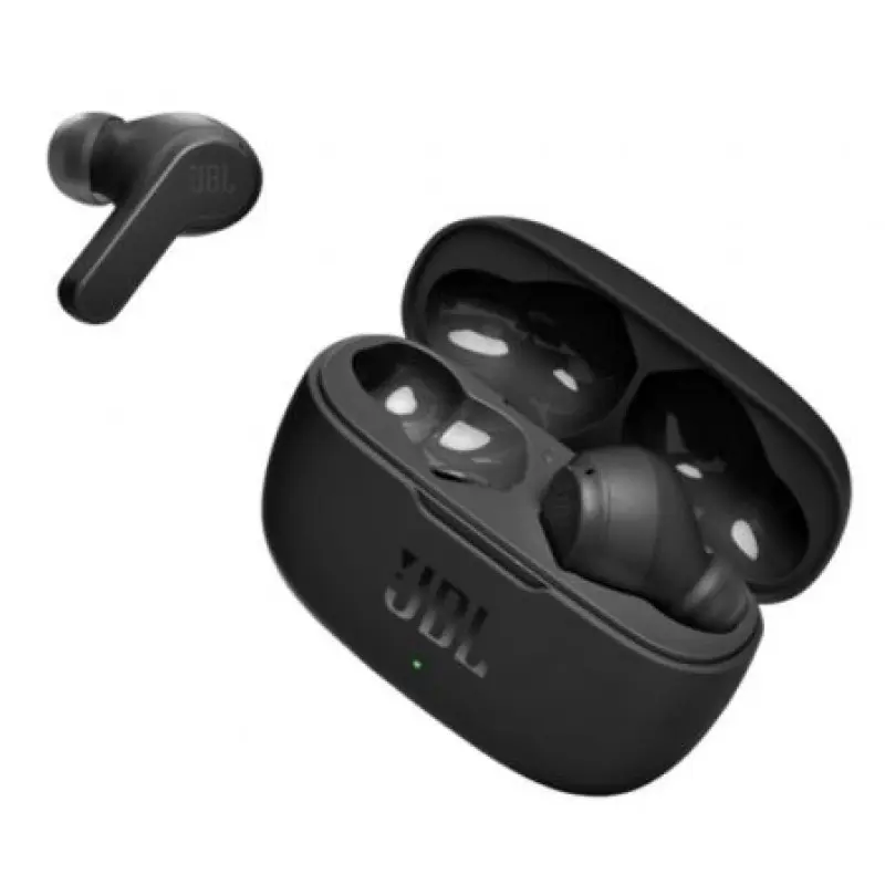 Auriculares Bluetooth JBL Wave 200TWS con estuche de carga/ Autonomía 5h/ Negros Auriculares Bluetooth JBL Wave 200TWS con estuche de carga/ Autonomía 5h/ Negros