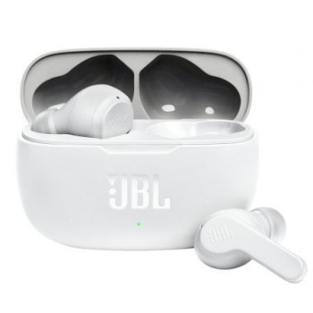 Auriculares Bluetooth JBL Wave 200TWS con estuche de carga/ Autonomía 5h/ Blancos Auriculares Bluetooth JBL Wave 200TWS con estuche de carga/ Autonomía 5h/ Blancos