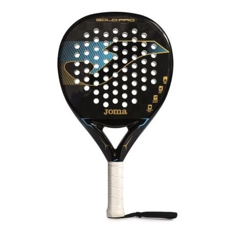 Pala de Pádel Joma Gold Pro/ Negra y Turquesa Pala de Pádel Joma Gold Pro/ Negra y Turquesa