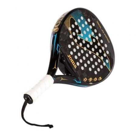 Pala de Pádel Joma Gold Pro/ Negra y Turquesa Pala de Pádel Joma Gold Pro/ Negra y Turquesa