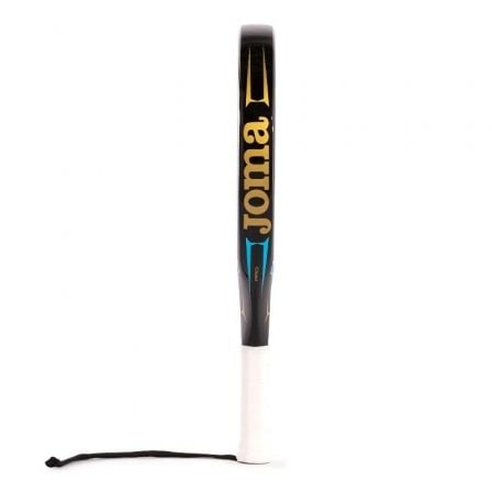 Pala de Pádel Joma Gold Pro/ Negra y Turquesa Pala de Pádel Joma Gold Pro/ Negra y Turquesa