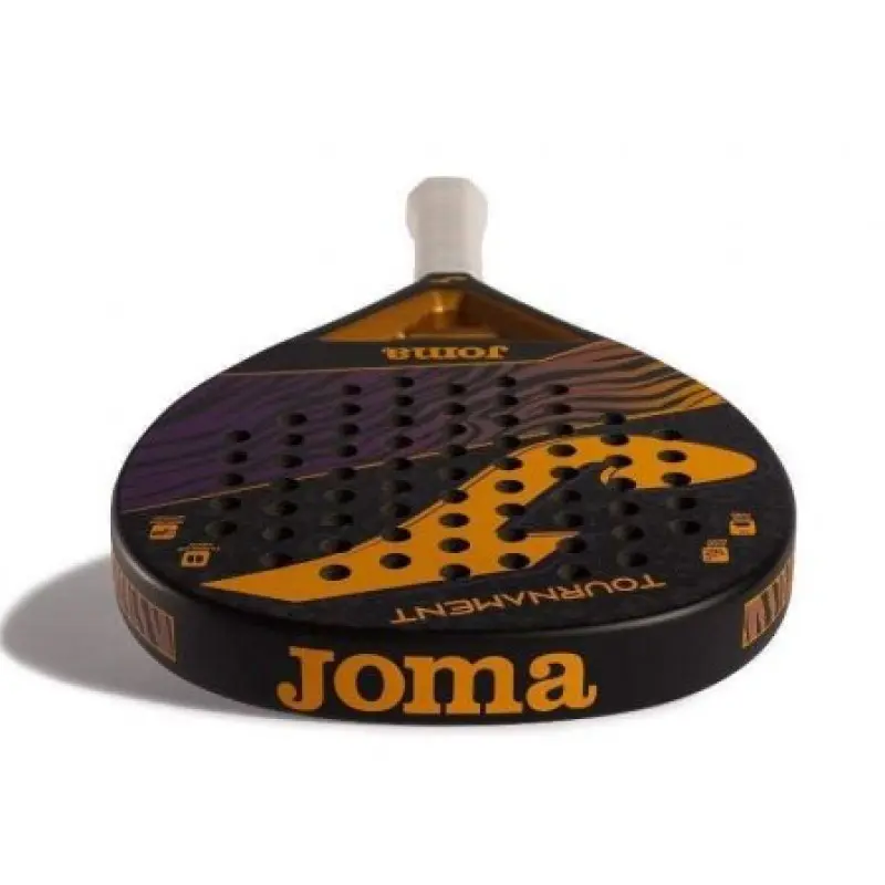Pala de Pádel Joma Tournament/ Negra y Naranja Pala de Pádel Joma Tournament/ Negra y Naranja