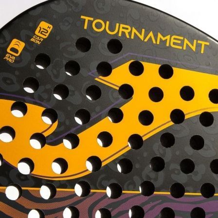 Pala de Pádel Joma Tournament/ Negra y Naranja Pala de Pádel Joma Tournament/ Negra y Naranja