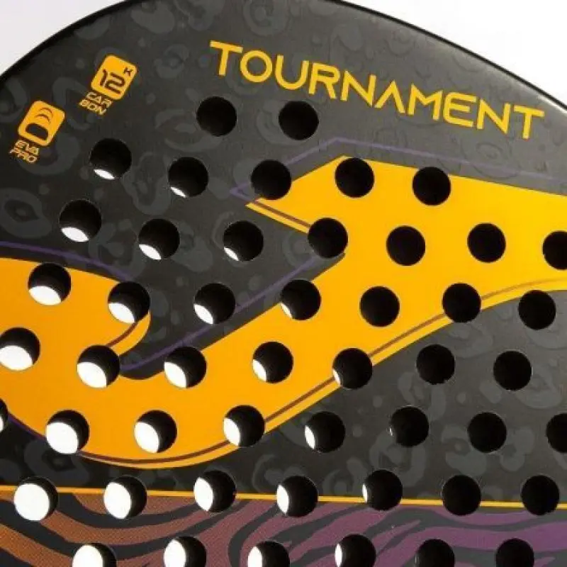 Pala de Pádel Joma Tournament/ Negra y Naranja Pala de Pádel Joma Tournament/ Negra y Naranja