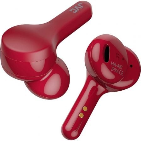 Auriculares Bluetooth JVC HA-A8T con estuche de carga/ Autonomía 6h/ Rojos Auriculares Bluetooth JVC HA-A8T con estuche de carga/ Autonomía 6h/ Rojos