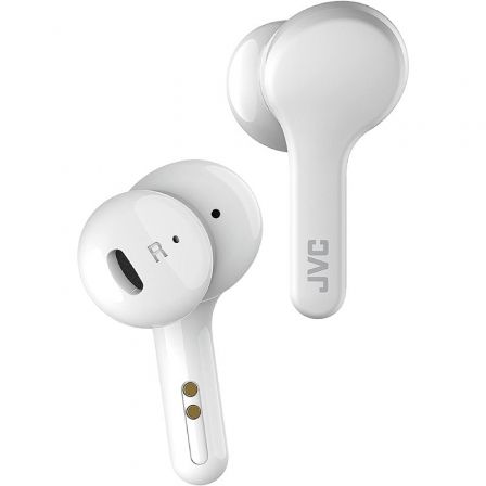 Auriculares Bluetooth JVC HA-A8T con estuche de carga/ Autonomía 6h/ Blancos Auriculares Bluetooth JVC HA-A8T con estuche de carga/ Autonomía 6h/ Blancos