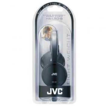 Auriculares JVC HA-L50/ Jack 3.5/ Negros Auriculares JVC HA-L50/ Jack 3.5/ Negros