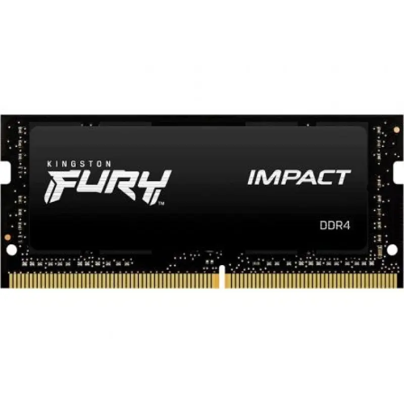 Memoria RAM Kingston FURY Impact 8GB/ DDR4/ 2666MHz/ 1.2V/ CL15/ SODIMM Memoria RAM Kingston FURY Impact 8GB/ DDR4/ 2666MHz/ 1.2V/ CL15/ SODIMM