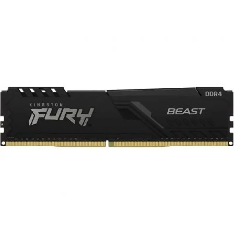 Memoria RAM Kingston FURY Beast 16GB/ DDR4/ 2666MHz/ 1.2V/ CL16/ UDIMM Memoria RAM Kingston FURY Beast 16GB/ DDR4/ 2666MHz/ 1.2V/ CL16/ UDIMM
