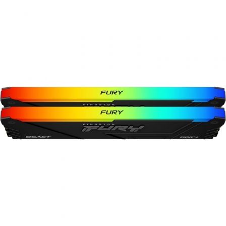 Memoria RAM Kingston FURY Beast RGB 2 x 8GB/ DDR4/ 3200MHz/ 1.35V/ CL16/ DIMM Memoria RAM Kingston FURY Beast RGB 2 x 8GB/ DDR4/ 3200MHz/ 1.35V/ CL16/ DIMM
