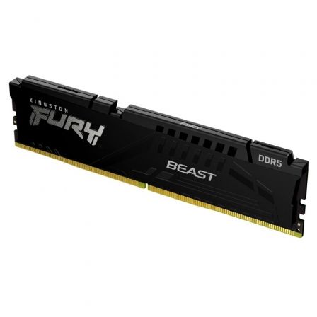Memoria RAM Kingston FURY Beast 16GB/ DDR5/ 5200MHz/ 1.1V/ CL38/ DIMM Memoria RAM Kingston FURY Beast 16GB/ DDR5/ 5200MHz/ 1.1V/ CL38/ DIMM