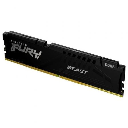 Memoria RAM Kingston FURY Beast 2 x 16GB/ DDR5/ 5200MHz/ 1.1V/ CL40/ DIMM Memoria RAM Kingston FURY Beast 2 x 16GB/ DDR5/ 5200MHz/ 1.1V/ CL40/ DIMM