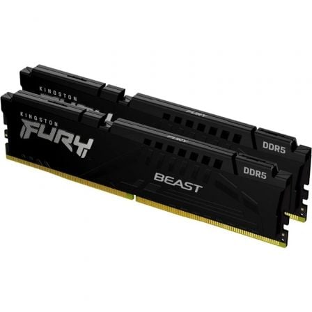 Memoria RAM Kingston FURY Beast 2 x 16GB/ DDR5/ 5600MHz/ 1.25V/ CL36/ DIMM Memoria RAM Kingston FURY Beast 2 x 16GB/ DDR5/ 5600MHz/ 1.25V/ CL36/ DIMM
