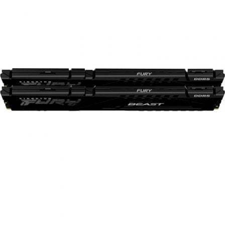 Memoria RAM Kingston FURY Beast 2 x 16GB/ DDR5/ 5600MHz/ 1.25V/ CL36/ DIMM Memoria RAM Kingston FURY Beast 2 x 16GB/ DDR5/ 5600MHz/ 1.25V/ CL36/ DIMM