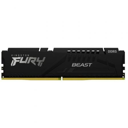 Memoria RAM Kingston FURY Beast 16GB/ DDR5/ 6000MHz/ 1.4V/ CL30/ DIMM Memoria RAM Kingston FURY Beast 16GB/ DDR5/ 6000MHz/ 1.4V/ CL30/ DIMM