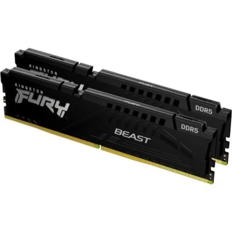 Memoria RAM Kingston FURY Beast 2 x 16GB/ DDR5/ 6000MHz/ 1.4V/ CL30/ DIMM Memoria RAM Kingston FURY Beast 2 x 16GB/ DDR5/ 6000MHz/ 1.4V/ CL30/ DIMM