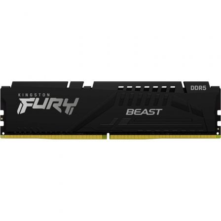 Memoria RAM Kingston FURY Beast 32GB/ DDR5/ 6000MHz/ 1.35V/ CL40/ DIMM Memoria RAM Kingston FURY Beast 32GB/ DDR5/ 6000MHz/ 1.35V/ CL40/ DIMM