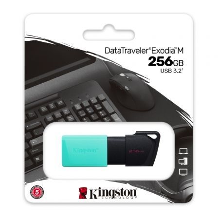 Pendrive 256GB Kingston DataTraveler Exodia M USB 3.2 Pendrive 256GB Kingston DataTraveler Exodia M USB 3.2