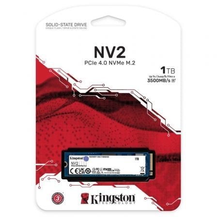 Disco SSD Kingston NV2 1TB/ M.2 2280 PCIe NVMe Disco SSD Kingston NV2 1TB/ M.2 2280 PCIe NVMe