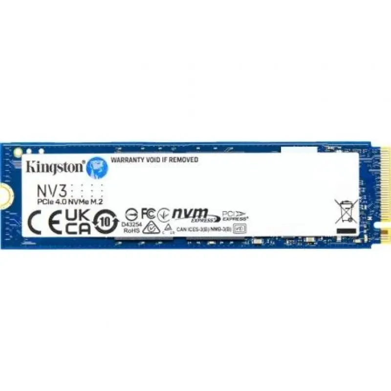 Disco SSD Kingston NV3 500GB/ M.2 2280 PCIe NVMe Disco SSD Kingston NV3 500GB/ M.2 2280 PCIe NVMe