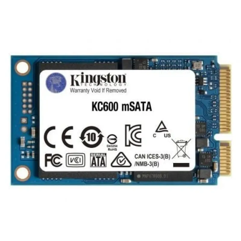 Disco SSD Kingston KC600 256GB/ mSATA/ Full Capacity Disco SSD Kingston KC600 256GB/ mSATA/ Full Capacity