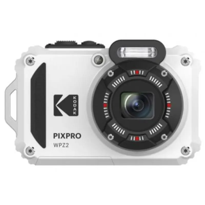 Cámara Digital Deportiva Kodak Pixpro WPZ2/ 16MP/ Zoom Óptico 4x/ Blanca Cámara Digital Deportiva Kodak Pixpro WPZ2/ 16MP/ Zoom Óptico 4x/ Blanca
