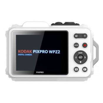 Cámara Digital Deportiva Kodak Pixpro WPZ2/ 16MP/ Zoom Óptico 4x/ Blanca Cámara Digital Deportiva Kodak Pixpro WPZ2/ 16MP/ Zoom Óptico 4x/ Blanca