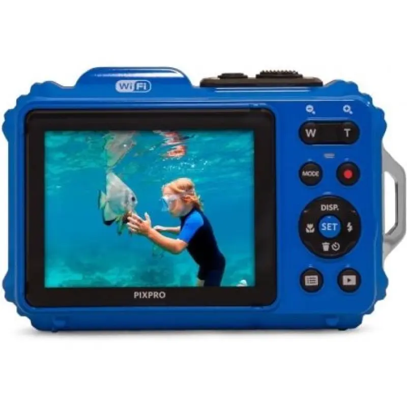 Pack Cámara Digital Kodak Pixpro WPZ2BL6 + 2 Baterías + 1 MicroSD/ 16MP/ Zoom Óptico 4x/ Azul Pack Cámara Digital Kodak Pixpro WPZ2BL6 + 2 Baterías + 1 MicroSD/ 16MP/ Zoom Óptico 4x/ Azul
