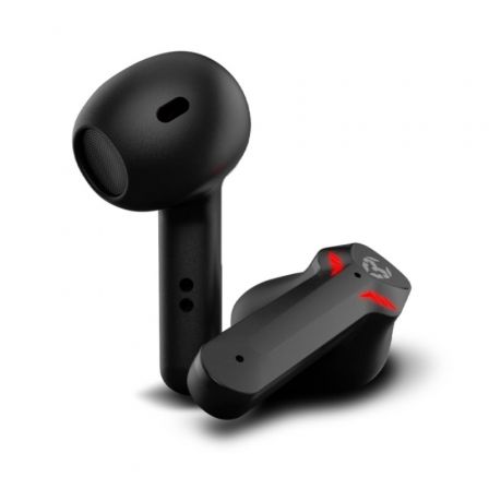 Auriculares Bluetooth Krom Kall con estuche de carga/ Autonomía 4h/ Negros Auriculares Bluetooth Krom Kall con estuche de carga/ Autonomía 4h/ Negros