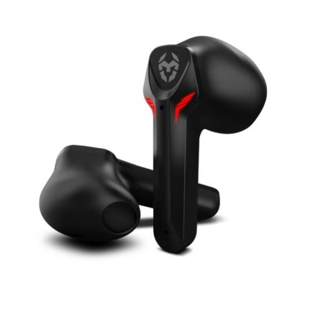 Auriculares Bluetooth Krom Kall con estuche de carga/ Autonomía 4h/ Negros Auriculares Bluetooth Krom Kall con estuche de carga/ Autonomía 4h/ Negros