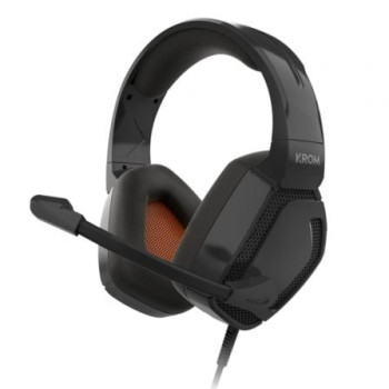 Auriculares Gaming con Micrófono Krom Kopa Pro/ Jack 3.5/ Negros Auriculares Gaming con Micrófono Krom Kopa Pro/ Jack 3.5/ Negros