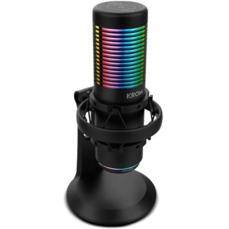 Micrófono Krom Kaze/ USB 2.0/ Jack 3.5 Micrófono Krom Kaze/ USB 2.0/ Jack 3.5