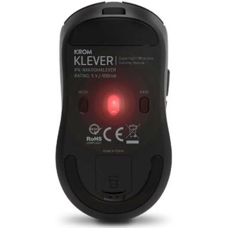 Ratón Gaming Inalámbrico Krom Klever/ Hasta 10000 DPI Ratón Gaming Inalámbrico Krom Klever/ Hasta 10000 DPI