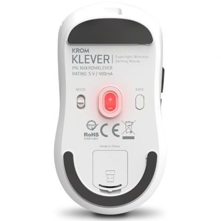 Ratón Gaming Inalámbrico Krom Klever/ Hasta 10000 DPI Ratón Gaming Inalámbrico Krom Klever/ Hasta 10000 DPI