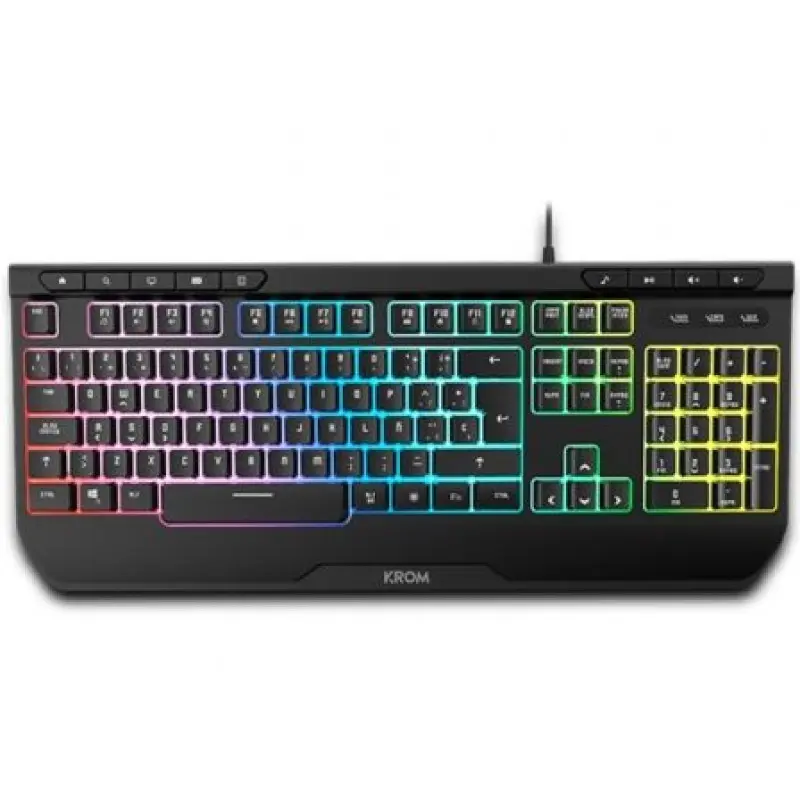 Pack Gaming Krom kenya/ Teclado RGB + Ratón Óptico + Alfombrilla + Auriculares Pack Gaming Krom kenya/ Teclado RGB + Ratón Óptico + Alfombrilla + Auriculares