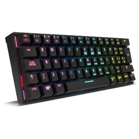 Teclado Gaming Mecánico Inalámbrico Krom Kluster/ Negro Teclado Gaming Mecánico Inalámbrico Krom Kluster/ Negro