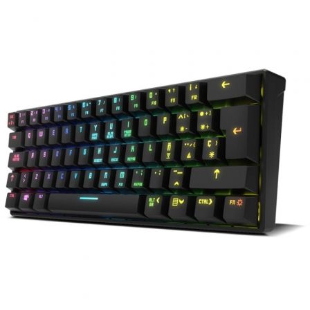 Teclado Gaming Mecánico Inalámbrico Krom Kluster/ Negro Teclado Gaming Mecánico Inalámbrico Krom Kluster/ Negro