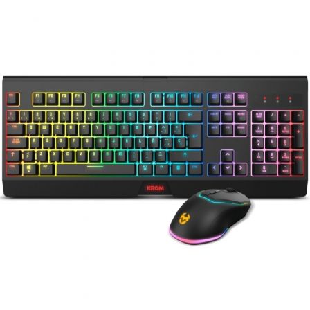 Pack Gaming Krom Kabala/ Teclado + Ratón Inalámbricos Pack Gaming Krom Kabala/ Teclado + Ratón Inalámbricos
