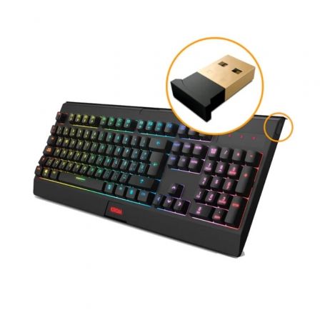 Pack Gaming Krom Kabala/ Teclado + Ratón Inalámbricos Pack Gaming Krom Kabala/ Teclado + Ratón Inalámbricos