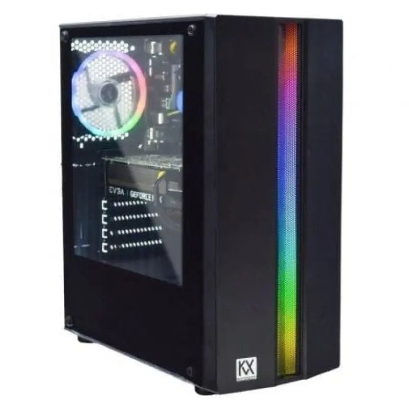 PC Gaming KVX Phobos Arc 12 Intel Core i5-12400F/ 16GB/ 1TB SSD/ Intel Arc A750/ Sin Sistema Operativo/ 12th PC Gaming KVX Phobos Arc 12 Intel Core i5-12400F/ 16GB/ 1TB SSD/ Intel Arc A750/ Sin Sistema Operativo/ 12th