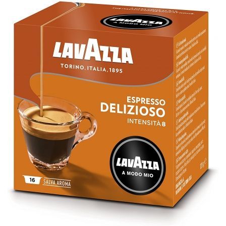 Cápsula Lavazza Deliziosamente para cafeteras A Modo Mio/ Caja de 16 Cápsula Lavazza Deliziosamente para cafeteras A Modo Mio/ Caja de 16