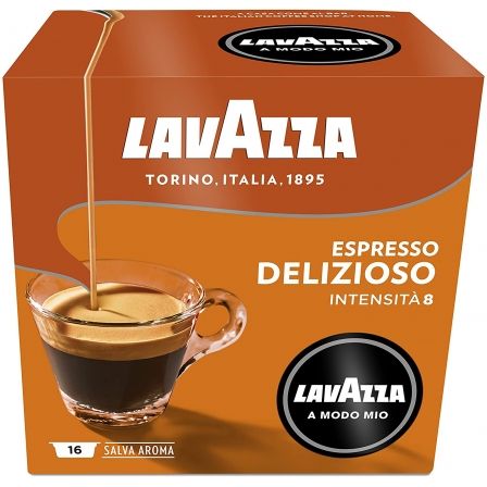 Cápsula Lavazza Deliziosamente para cafeteras A Modo Mio/ Caja de 16 Cápsula Lavazza Deliziosamente para cafeteras A Modo Mio/ Caja de 16
