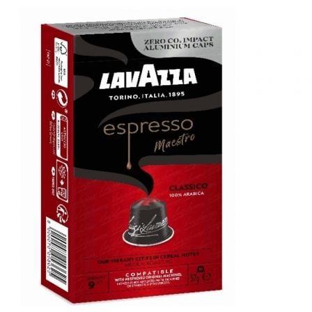 Cápsula Lavazza Espresso Maestro Clásico para cafeteras Nespresso/ Caja de 10 Cápsula Lavazza Espresso Maestro Clásico para cafeteras Nespresso/ Caja de 10