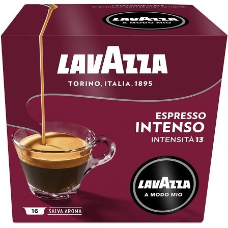 Cápsula Lavazza Intensamente para cafeteras A Modo Mio/ Caja de 16 Cápsula Lavazza Intensamente para cafeteras A Modo Mio/ Caja de 16