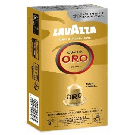 Cápsula Lavazza Qualitá Oro para cafeteras Nespresso/ Caja de 10 Cápsula Lavazza Qualitá Oro para cafeteras Nespresso/ Caja de 10